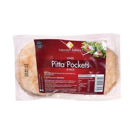 Leicester Bakery Pitta Pockets Round